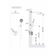 Душевая система с термостатом AltroBagno Bilancia 040415 Ni