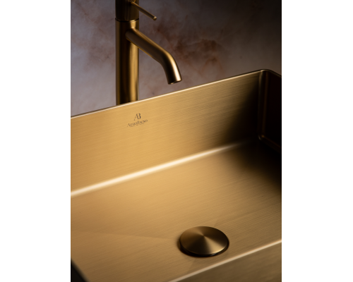 Раковина AltroBagno Accordo 001009 OrSp из нержавеющей стали