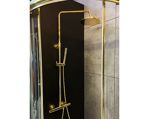 Душевая система с термостатом AltroBagno Costanza 0302 Or Душевая система с термостатом AltroBagno Costanza 0302 Or