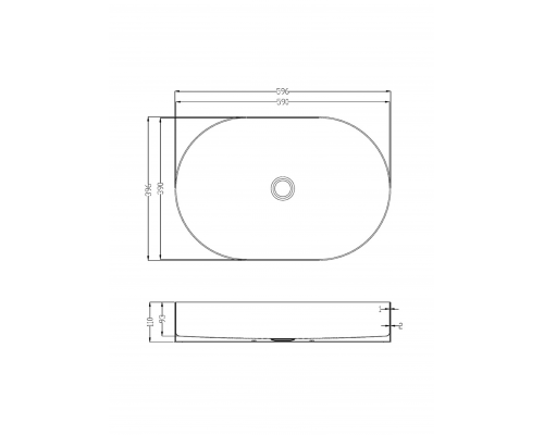 Раковина AltroBagno Eterno 001027 RaSp из нержавеющей стали
