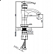 Смеситель для раковины AltroBagno Beatrice 0114 Or