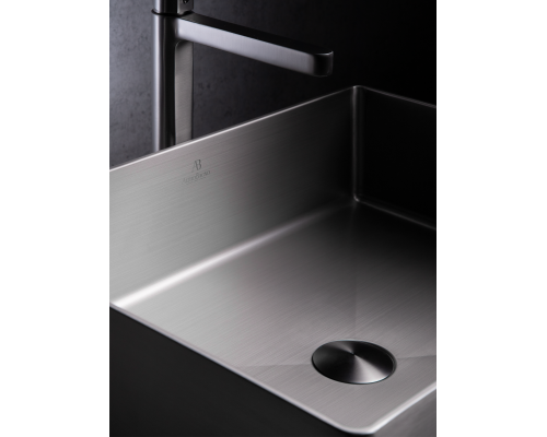 Раковина AltroBagno Accordo 001010 MtGr из нержавеющей стали