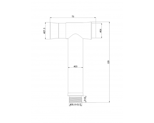 Гигиеническая лейка AltroBagno BS 060201 NeOp