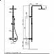 Душевая система с термостатом AltroBagno Metropoli 030425 OrSp