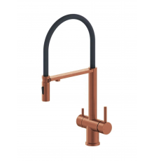 Смеситель для кухни с гибким изливом AltroBagno Flusso 050206 BC