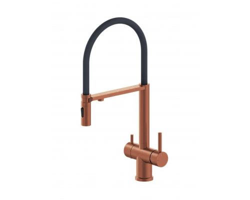 Смеситель для кухни с гибким изливом AltroBagno Flusso 050206 BC