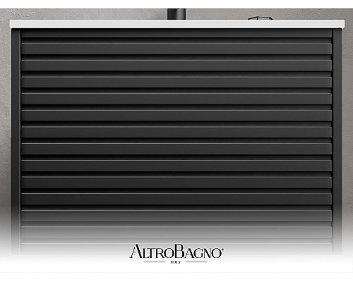 Тумба с раковиной AltroBagno Trento 600 Black