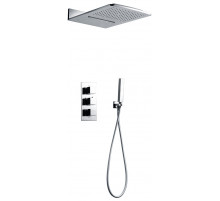 Встраиваемая душевая система с термостатом AltroBagno Cascata 040101 Cr