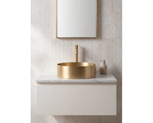 Раковина AltroBagno Luna 001001 OrSp из нержавеющей стали