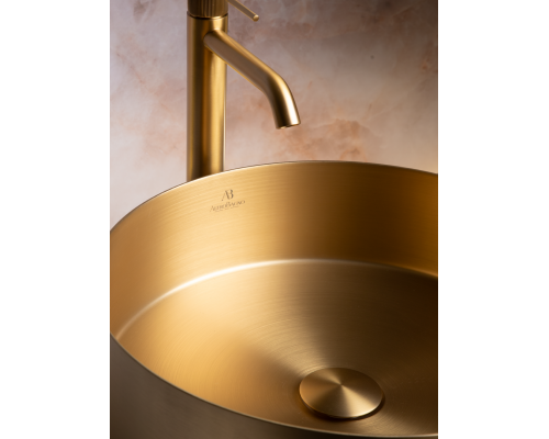 Раковина AltroBagno Luna 001001 OrSp из нержавеющей стали