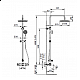 Душевая система с термостатом AltroBagno Beatrice 030408 Or