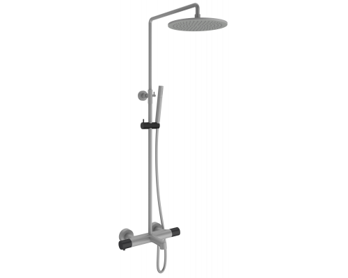 Душевая система с термостатом AltroBagno Intento 030421 GrNe