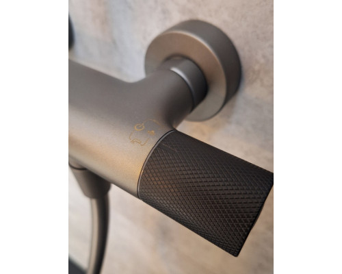 Душевая система с термостатом AltroBagno Intento 030421 GrNe