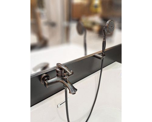 Смеситель для ванны с душем AltroBagno Beatrice 0205 Br Ne