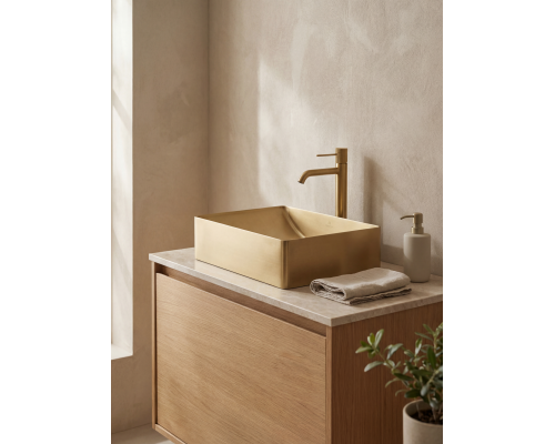 Раковина AltroBagno Futuro 001013 OrSp из нержавеющей стали