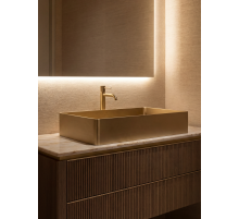 Раковина AltroBagno Solido 001021 OrSp из нержавеющей стали