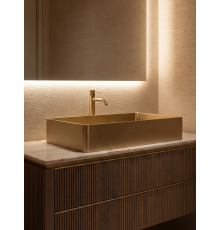 Раковина AltroBagno Solido 001021 OrSp из нержавеющей стали