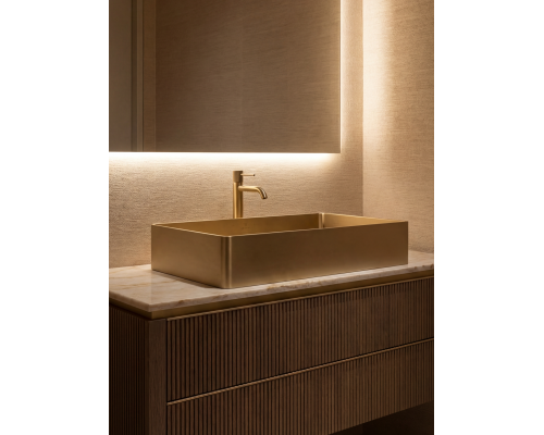 Раковина AltroBagno Solido 001021 OrSp из нержавеющей стали