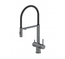 Смеситель для кухни с гибким изливом AltroBagno Flusso 050203 GM