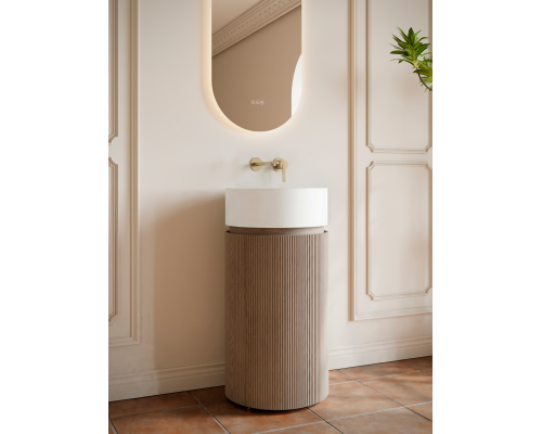 Тумба с раковиной AltroBagno Chia 450 Velet Beige Oak/Matte White