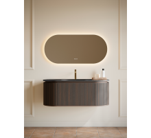 Тумба с раковиной AltroBagno Calenella 1200 Smoked Oak/Grey