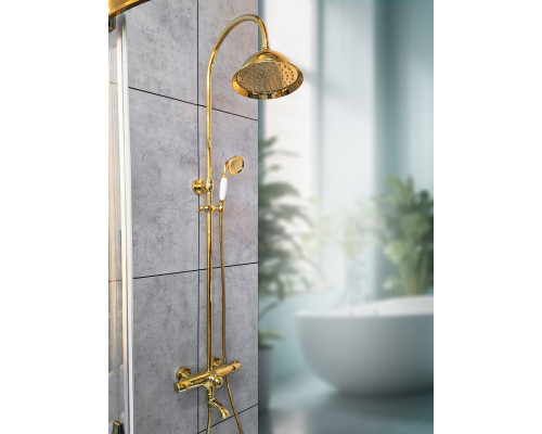 Душевая система с термостатом AltroBagno Beatrice 030404 Or