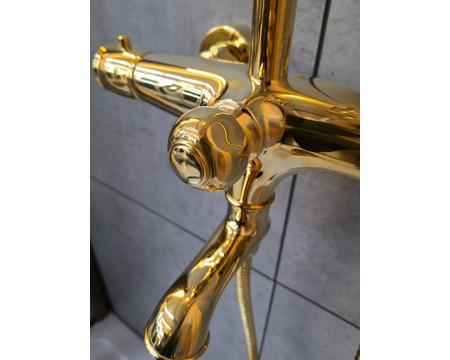 Душевая система с термостатом AltroBagno Beatrice 030404 Or