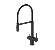 Смеситель для кухни с гибким изливом AltroBagno Flusso 050204 MB