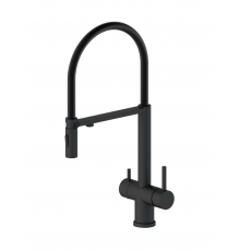 Смеситель для кухни с гибким изливом AltroBagno Flusso 050204 MB