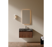 Тумба c раковиной AltroBagno Pino 800 Walnut/Italian Grey