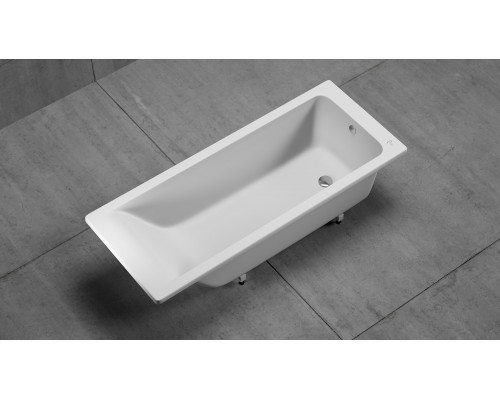 Ванна EDISS Элина 170/75 из литого мрамора, встраиваемая