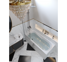 Ванна EDISS Элиза 180/80 из литого мрамора, встраиваемая