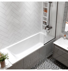 Ванна EDISS Элина 160/70 из литого мрамора, встраиваемая