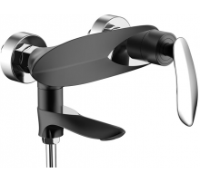 Смеситель для ванны с ручным душем Groсenberg GB8001 Черный хром