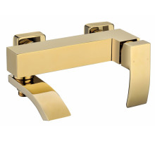 Смеситель для ванны с ручным душем Grocenberg GB8007 Золото