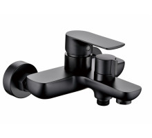 Смеситель для ванны с ручным душем Grocenberg GB8009 Черный матовый