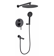 Душевая система Grocenberg GB5001 Черный матовый