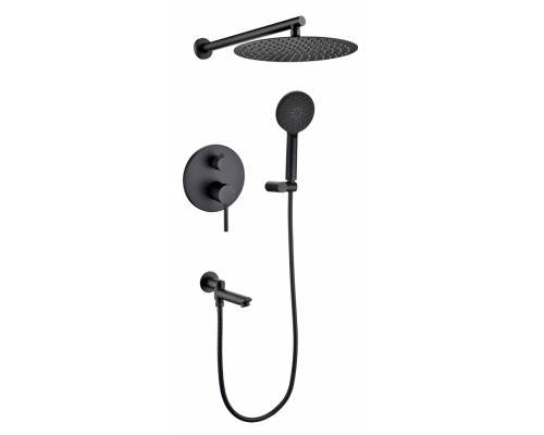Душевая система Grocenberg GB5001 Черный матовый