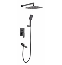 Душевая система Grocenberg GB5007 Черный матовый