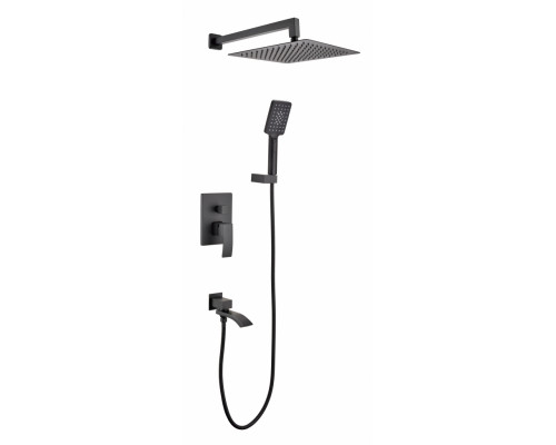 Душевая система Grocenberg GB5007 Черный матовый