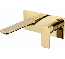 Смеситель встраиваемый для раковины Grocenberg GB599 Золото