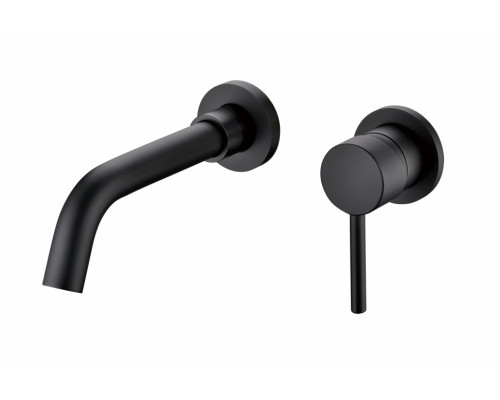 Смеситель встраиваемый для раковины Groсenberg GB511 Черный матовый