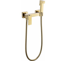 Смеситель с гигиеническим душем Grocenberg GB101N Золото