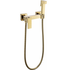 Смеситель с гигиеническим душем Grocenberg GB101N Золото