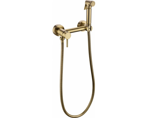 Смеситель с гигиеническим душем Grocenberg GB103N Бронза