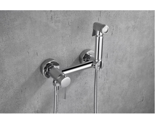 Смеситель с гигиеническим душем Grocenberg GB103N Хром