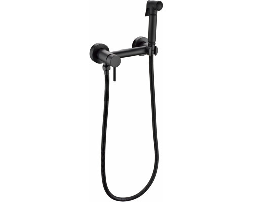 Смеситель с гигиеническим душем Grocenberg GB103N Черный матовый