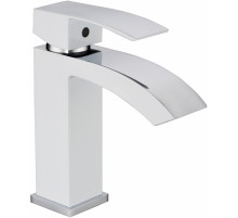 Cмеситель для раковины Grocenberg GB2007 Белый хром