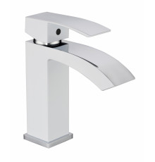 Cмеситель для раковины Grocenberg GB2007 Белый хром