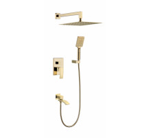 Душевая система Grocenberg GB5007 Золото